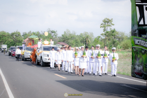 เทศบาลตำบลขามป้อมร่วมขบวนงานฉลอง เปรียณธรรม 6 ประโยค พระมหาก้องเกียรติ อิทฺธิญาโณ โสภารักษ์ และนายกเทศมตรีตำบลขามป้อมอ่านใบประกาศนียบัตร ณ ศาลาการเปรียญวัดบ้านหนองบัว